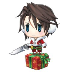 Christmas outfit Squall - world of final fantasy Final Fantasy Christmas, World Of Final Fantasy, Squall Leonhart, Fantasy Christmas, Art Final, Comics Anime, Final Fantasy Art, Final Fantasy Xv, Christmas Drawing