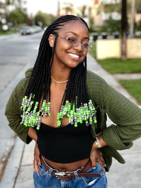 Justine Skye on Twitter: "🙈… " Havana Twists, Trendy We Fryzurach, Pelo Afro, Fulani Braids, Braids With Beads, School Hairstyles, Girls Hairstyles Braids, Girls Braids, Back To School Hairstyles