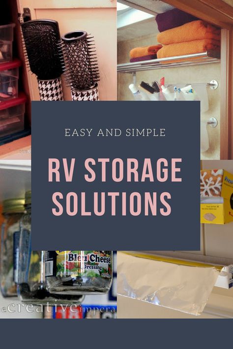 Rv Hacks Travel Trailers, Rv Storage Ideas, Camper Organization Rv Living, Rv Storage Solutions, Travel Trailer Organization, Trailer Organization, Used Travel Trailers, Rv Camping Tips, Camper Organization