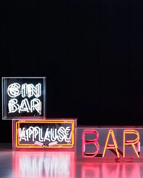 Bar Neon Sign, College Home, Neon White, Mexican Furniture, Round Of Applause, Drinks Trolley, Gin Bar, Neon Red, Cool Gift Ideas