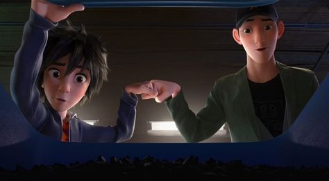 Tadashi And Hiro, Big Hero 6 Tadashi, Big Hero 7, Tadashi Hamada, Hiro Big Hero 6, Hiro Hamada, Nerd Glasses, Walt Disney Animation Studios, Kids' Movies