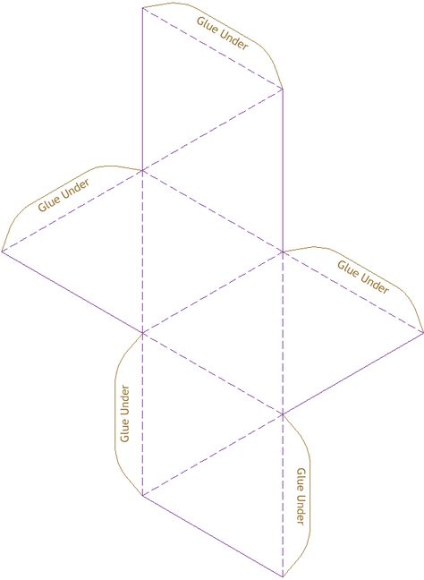 Octahedron Template, Cube Template, Art Handouts, Geometric Box, Model Template, Art Cube, Sculpture Lessons, Elements And Principles, Art Worksheets