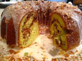 Cinnamon Bunt Cake, Pistachio Coffee Cake, Swirl Cake Recipe, Cinnamon Swirl Bundt Cake, Pistachio Bundt Cake, Swirl Bundt Cake, Pistachio Pudding Cake, Rita Recipe, Pistachio Nut