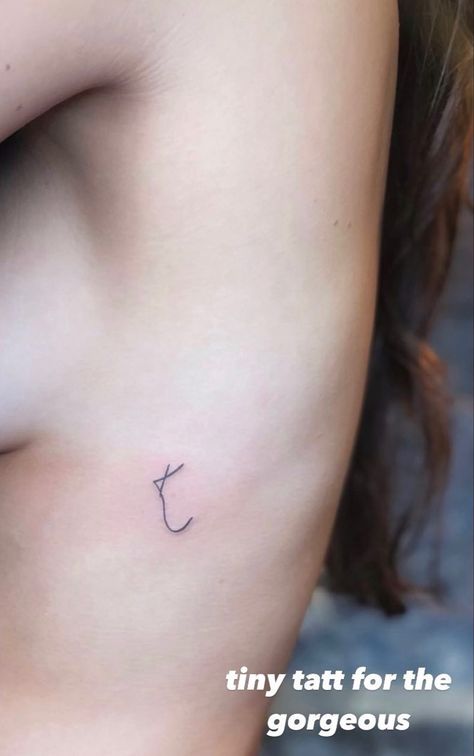 Gracie Abrams Tattoo, X Tattoo, Gracie Abrams, Simplistic Tattoos, S Tattoo, Pretty Tattoos, Behind Ear Tattoo, Favorite Person, Jesus Fish Tattoo