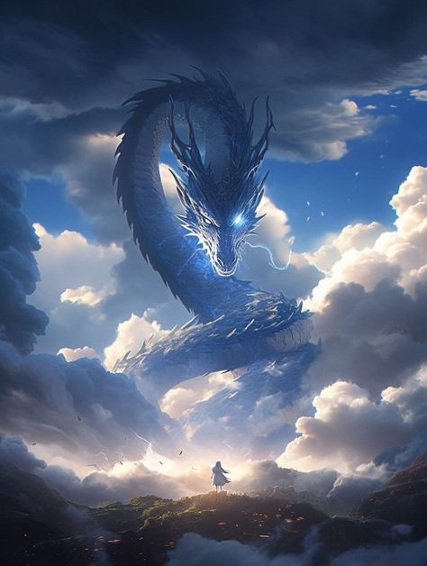 Wyrm Dragon, Galaxy Dragon, Eastern Dragon, Mythical Creatures Fantasy, Legendary Dragons, Dragon Artwork Fantasy, Dreamy Artwork, Phoenix Art, Cute Galaxy Wallpaper