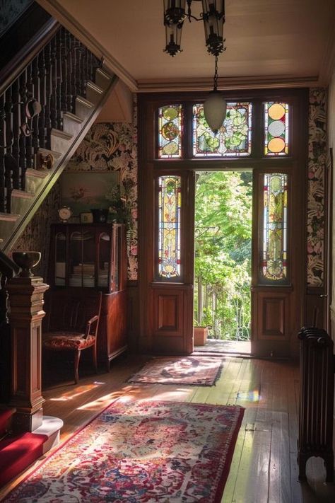 Historical Victorian Homes, Victorian Homes Inside, Victorian Modern House, Victorian Home Interior Design, Cute Victorian House, Victorian Home Aesthetic, Victorian Homes Aesthetic, Victorian Cottage Interior, Modern Victorian Homes Interior