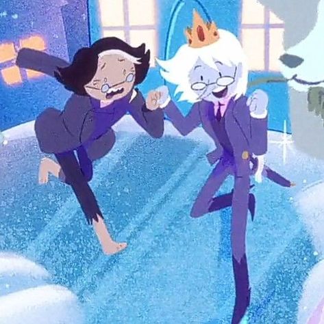 Winter King Fanart, Winter King Adventure Time, Simon X Winter King, Winter King Fionna And Cake, Ice King Adventure Time, Simon Petrikov, Winter King, Focus Pictures, Fionna And Cake