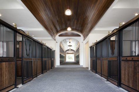 Luxury Horse Stalls, Luxury Horse Barns, Dream Barn Stables, Equestrian Stables, Horse Barn Ideas Stables, Wellington Florida, Horse Barn Designs, Dream Stables, Dream Horse Barns