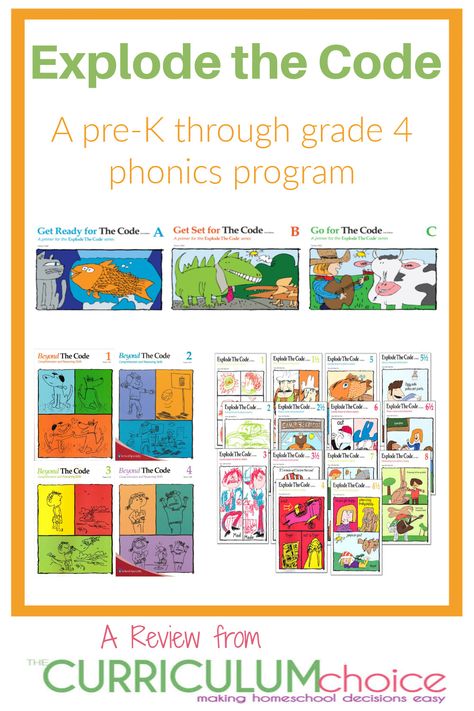 These books were a surprise to me because my children hate workbook type learning! Whenever I tried workbooks with my children it was a disaster! Explode The Code was different. My children would actually ask if they could do their Explode The Code workbooks! #homeschoolreview #thecurriculumchoice Explode The Code, Multisensory Phonics, Homeschooling Curriculum, Phonics Programs, Phonics Instruction, Summer Learning, Homeschool Planning, Needle Case, Homeschool Curriculum