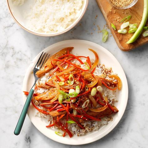 Teriyaki Glazed Chicken Peanut Chicken Stir Fry, Best Stir Fry Recipe, Asian Stir Fry Recipe, Teriyaki Glaze, Asian Stir Fry, Peanut Chicken, Fry Recipes, Beef Stir Fry, Glazed Chicken