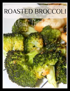 Roasted Broccoli - Mom's Test Kitchen Parmesan Roasted Broccoli, Baked Broccoli, Broccoli Crowns, Parmesan Broccoli, Sides Dishes, Healthy Style, Roasted Broccoli, Veggie Side Dishes, Side Recipes