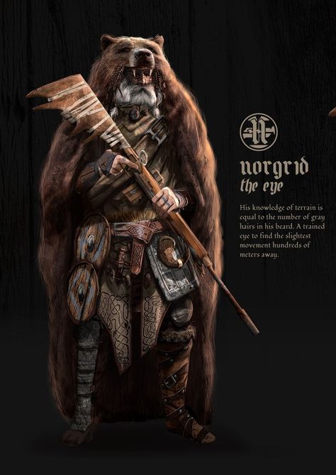 character concept art, illustration, viking, shooter, fps Viking Concept Art, Heavy Crossbow, Viking Character Design, Viking Concept, Eye Character, Viking Character, Geek Movies, Vikings Game, Sneak Attack