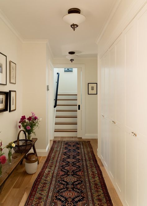 Victorian Farmhouse Offers a Simple Glimpse into Beautiful Comfort Farmhouse Vestibule, Victorian Entryway Foyers, Victorian Farmhouse Interior, Victorian Entryway, Diy Coat Hooks, Pale Blue Bedrooms, Modern Victorian Farmhouse, 1800s Farmhouse, Transitional French Country