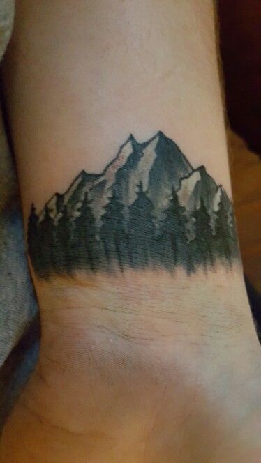 Mountain Cover Up Tattoo, Mountain Tattoo Cover Up, Tattoos To Cover Other Tattoos, Tattoo Cover Up, Mountain Tattoo, Tattoo Cover, Tattoo Cover-up, Cover Up Tattoo, Maple Leaf Tattoo