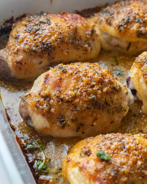 Dijon Mustard Chicken Thighs, Chicken Legs And Thighs Recipes, Honey Dijon Chicken Thighs, Dijon Mustard Chicken, Dijon Chicken Thighs, Honey Mustard Chicken Thighs, Mustard Chicken Thighs, Honey Dijon Chicken, Mustard Chicken Recipes