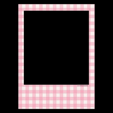 Photostrip Template, Polaroid Frame Aesthetic, Polaroid Template, Pink Frame, Picture Templates, Polaroid Frame, Pink Frames, Frame Template, Insta Inspo