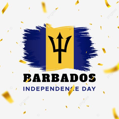 Barbados Flag, Independence Day Background, Flag Png, Flag Vector, E Day, Flag Background, Png Transparent Background, Backgrounds Free, Barbados