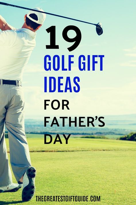 If Dad loves to golf then he's going to love receiving any one of our golf gift ideas for Father's Day. Our unique golf gift guide is a hole in one for helping you decide on a great Father's Day gift ideas for Dad. #giftguide #gift #gifts #fathersday #dad #giftideasforhim #golf Fathers Day Gifts For Grandpa, Golf Gifts For Him, Golf Gifts For Dad, Kids Fathers Day Gifts, Bday Gifts For Him, Fathers Day Gifts From Kids, Surprise Gifts For Him, Homemade Fathers Day Gifts, Ideas For Father's Day