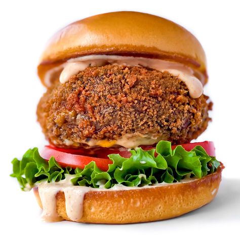 Shake Shack Shroom Burger Shake Shack Shroom Burger, Fried Portabella Mushroom Burger, Shake Shack Mushroom Burger Recipe, Fried Portobello Mushroom Burger, Fried Mushroom Burger, Portabella Mushroom Burger, Recipes Mushrooms, Vegan Wellington, Mushroom Burger Recipe