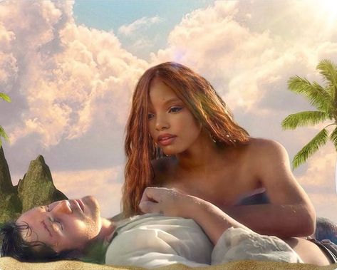 ANOTHER EDIT! This has to be one of the most iconic moments of 2023! Thank you @jonahhauerking & @hallebailey for bringing Eric and Ariel… | Instagram Ariel And Eric 2023, Eric And Ariel, Ariel And Eric, Iconic Moments, Live Action, The Little Mermaid, Ariel, Fairy Tales, Mermaid