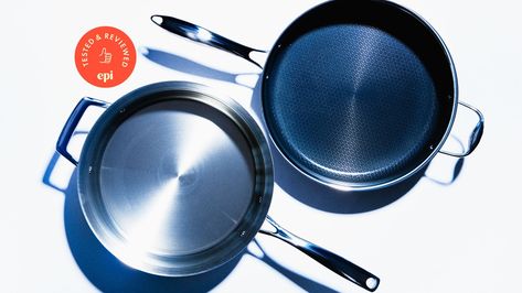 The Best Sauté Pans, Tested and Reviewed Epicurious Recipes, Kamado Grill, Flat Top Grill, Kamado Joe, Induction Cooking, Stainless Steel Pans, Chicken Skin, Food Articles, Stainless Steel Cookware