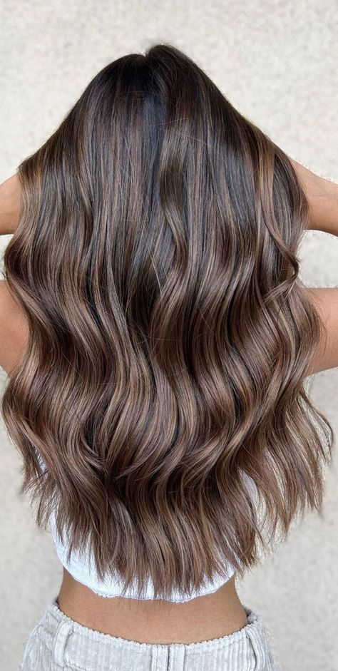 You searched for Ash brown hair - Page 3 of 63 - Fabmood | Wedding Colors, Wedding Themes, Wedding color palettes Shades Of Brown Hair, Brown Hair Colour, Mocha Brown Hair, Deep Brown Hair, Mocha Color Hair, Mocha Hair, Highlights For Dark Brown Hair, Brown Hair Looks, Brown Hair Inspo