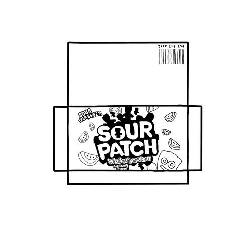 Paper Squishy Sour Patch, M&m Paper Squishy, Diy Paper Squishies Ideas Template, Paper Squishy Template Food 3d, Paper Squishes Templates, Squishy Food Template, Paper Squishy Outline, Paper Squishy Template No Color, Diy Squishy Paper Template