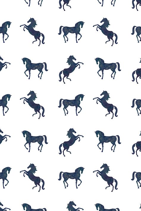 Where the Blue Horses Run | Andreea Dumez Artist | A wallpaper idea for your interior design. Follow my journey through the world of patterns on my website's Portfolio and on this Pinterest account! #patterns #printsandpatterns #interiordesign Cute Horse Wallpapers, Horse Wallpaper Iphone, Horses Wallpaper, Floral Repeat Pattern, Unique Sewing Patterns, Home Decor Sewing, Horse Motif, Trendy Sewing Patterns, Horse Wallpaper