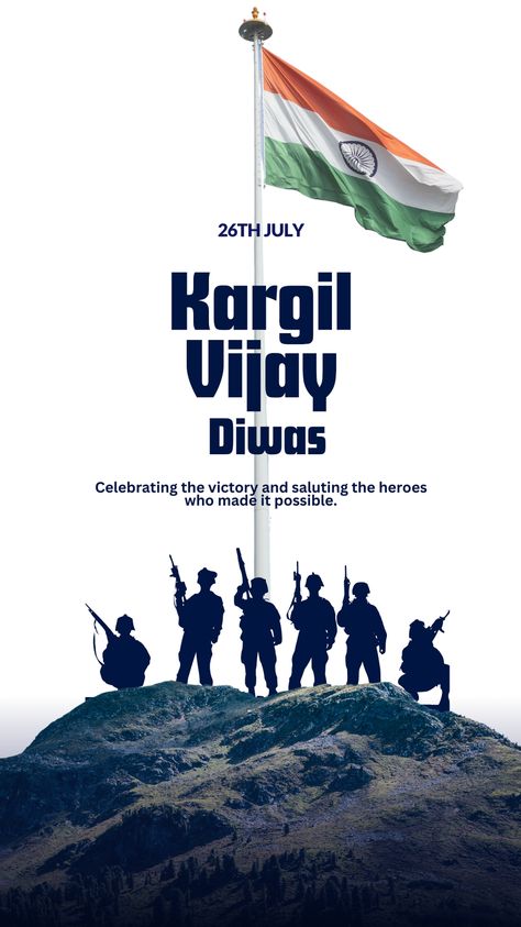 Tap on Link to Use this Fully Customizable Template on Canva. #socialmedia #creative #minimal #canva #canvatemplate #designtemplate #free #greetings #poster #template #graphicdesign #creativedesign #independence #freedom #republic #kargilsiwas #vijaydiwas #india Vijay Diwas Poster, Kargil Vijay Diwas Creative, Kargil Vijay Diwas Status, Kargil Vijay Diwas 2024, Kargil Vijay Diwas Poster, Poster On Kargil Vijay Diwas, Deadpool Poster, Kargil Vijay Diwas, Vijay Diwas