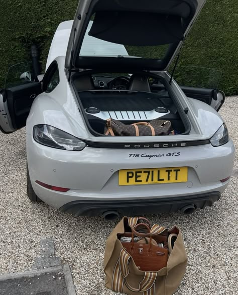 Cotswolds House, Porsche 718 Cayman Gts, Need Money For Porsche, Porsche Girl, My Highest Self, Chic Fits, Porsche 718 Cayman, April Flowers, Makeup Lifestyle