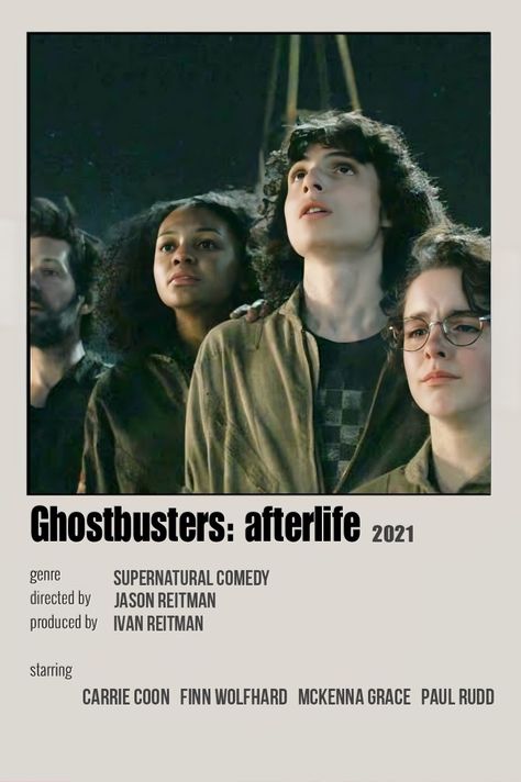 Ghostbusters Afterlife, Polaroid Poster, Ghostbusters, Drama, Film