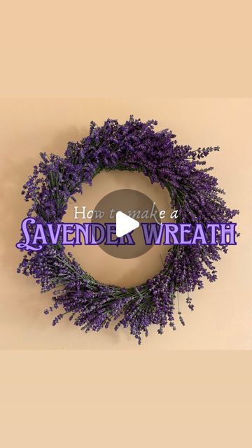 Whole Food Recipes on Instagram: "If you’re looking for a unique way to use your lavender harvest this year, try making this simple lavender wreath! 

I’ve had my @bonnieplants lavender plant for four years now, and it’s still producing a bountiful harvest of flowers for me! And feeding it @drearthorganics has definitely helped it to thrive, highly recommend!

Follow these steps to make your own beautiful wreath;

🪻 First, harvest your lavender before it blooms. Be careful not to cut into the woody stems which could prevent regrowth and injure the plant.

🪻 Remove the leaves from the stems by simply holding the stem, and pulling downward. I find wearing gloves for this process is nice because lavender produces A LOT of oil. Definitely not necessary though. 

🪻 You can use any wreath for How To Make A Lavender Wreath, Dried Lavender Wreath, Lavender Wreath Diy, Lavender Garland, Lavender Harvest, Lavender Wreaths, Dark Location, Lavender Wands, Lavender Crafts