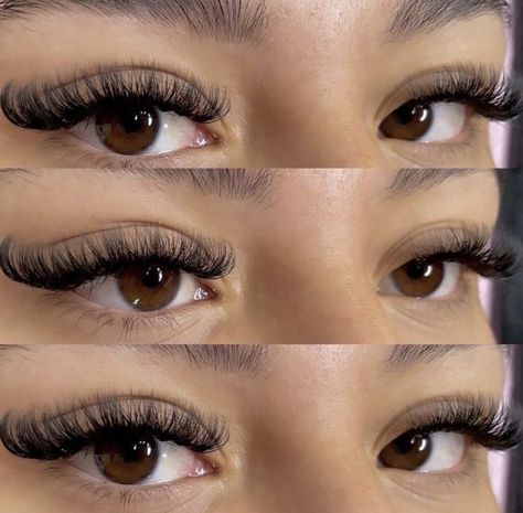 Short Hybrid Lashes, Light Volume Lash Extensions Cat Eye, Whispy Lashes Extensions, Cute Lash Extensions, Classic Cat Eye Lash Extensions, Hybrid Volume Lashes, Pretty Lash Extensions, Cateye Eyelashes Extensions, Lashes Ideas