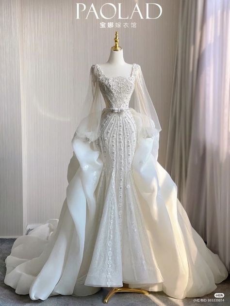 Dress Gowns Elegant, Bad Wedding Dresses, Worst Wedding Dress, Pretty Wedding Dresses, White Bride, Pretty Wedding, Fancy Outfits, Princess Dress, Fashion Art