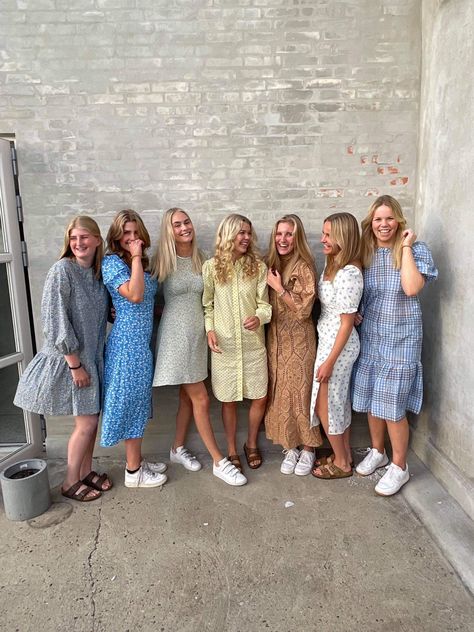 Dress With Birkenstocks, When You Love, Dress Outfit, Family Portraits, Birkenstock, Bridesmaid Dresses, Dress Outfits, Blonde, Summer Dresses