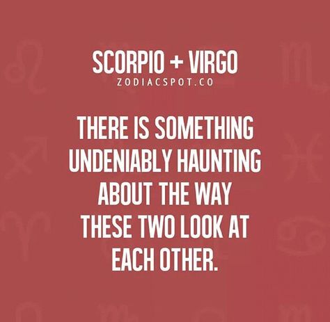 Virgo and Scorpio Virgo And Scorpio Couple, Virgo Woman Scorpio Man, Virgo And Scorpio Friendship, Virgo And Scorpio Relationship, Virgo X Scorpio, Scorpio Humor, Virgo Scorpio Compatibility, Scorpio And Virgo, Virgo Relationships