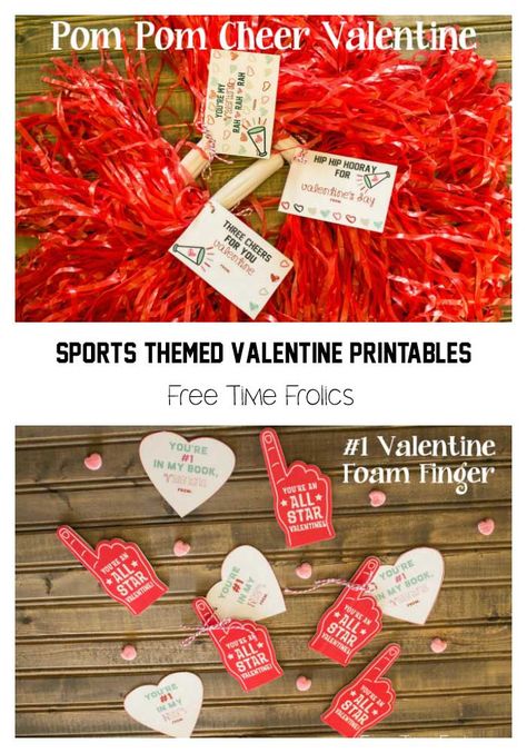 Sports Fan classroom printable valentine Printable Play Mat, Sports Valentines, Foam Finger, Printable Valentine, Printables Freebies, Valentines Printables Free, Valentine Quotes, Play Mats, Homemade Valentines