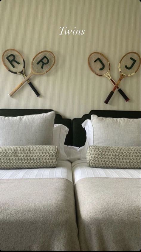 Minimalist Boys Bedroom, Barry Island, Tennis Rackets, Big Boy Room, Toddler Room, Bedroom Inspo, My New Room, House Inspo, Nantucket