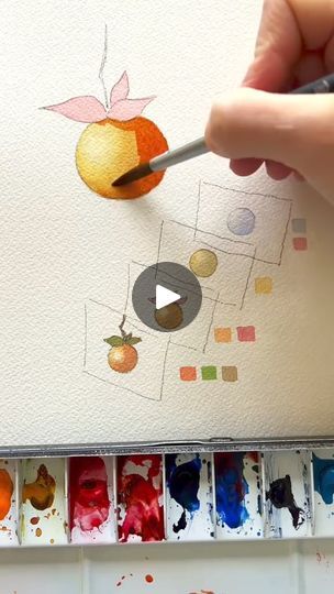 47K views · 1.1K reactions | Make your own Birthday Card 🎉 #watercolortutorial #watercolorbeginner #learnwatercolor #howtodraw #crafttok #howtowatercolor | By Mallery Jane1Facebook Different Ways To Paint, Dark Watercolor, Watercolor Beginner, Learn Watercolor, Watercolor Paintings Tutorials, Complimentary Colors, Watercolor Leaves, Painting Lessons, Watercolour Tutorials