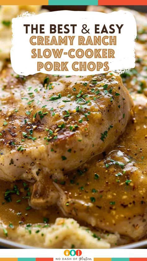 Pork Chops With Gravy, Pork Chop Recipes Crockpot, Pork Chops And Gravy, Pork Chop Recipes Baked, Crockpot Pork Chops, Slow Cooker Pork Chops, Crockpot Pork, Baked Pork, Crockpot Dishes