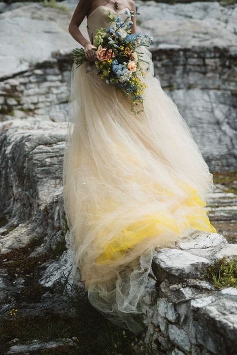 Wedding Gown Ideas, Yellow Weddings, Yellow Wedding Dress, Moon Gate, Gown Ideas, Wedding Styled Shoot, Wedding Buffet, Moroccan Wedding, Country Weddings