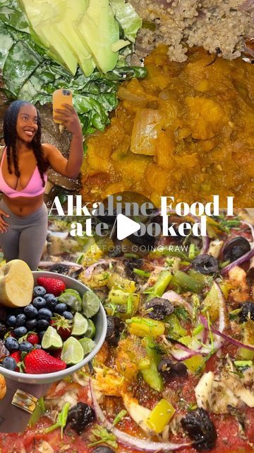 YOGI STAR BODY aka Jamie Amoori Bey 🪷🪐💫 on Instagram: "Alkaline Food that I used to love before this Raw Journey 🌱⚡️ if you have been following me on my main account for years, you know that I’ve been working on a cookbook/transition guide for a very long time. @ancientcellfood Here are some of my favorite recipes that I used to love eating and cooking. Always Made With Love and Intention & From Scratch 🤍 all vegan plant based Dr. Sebi Approved healing foods @ancientcellfood d  Let me know if you would love to try any of these ⚡️🌱   #alkalinefood #VeganLifestyle #VeganGoddess #HealingDiet #AlkalineElectric #plantbasedfood #AlkalineChef #VeganChef #veganrecipies #alkalinevegan #alkalinerecipes" Alkaline Vegan Recipes, Dr Sebi Recipes Alkaline Diet, Dr Sebi Recipes, Healing Diet, Alkaline Recipes, Vegan Plant Based, Healing Foods, Vegan Chef, My Favorite Recipes