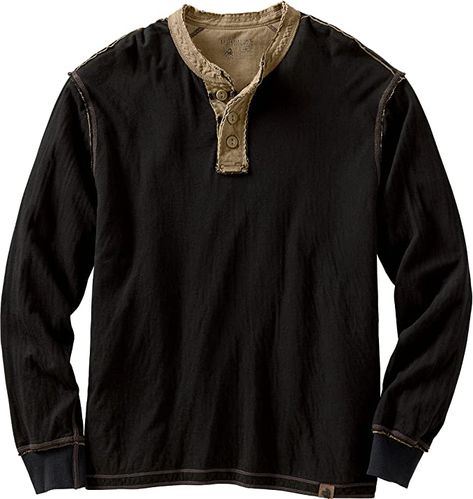 Amazon.com: Legendary Whitetails Men's Standard Fully Charged Henley Shirt, Navy, X-Large : Clothing, Shoes & Jewelry Rugged Look, Country Shirts, Henley Shirt, Henley Shirts, Shoes Jewelry, Pure Cotton, Long Sleeve Tshirt Men, Work Wear, Cool Outfits