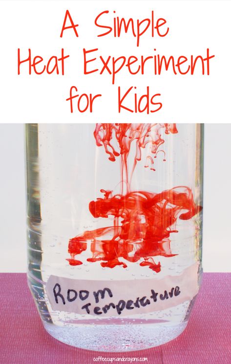 How heat affects things is sometimes difficult to understand. This simple heat experiment shows how Science Experiments Kids Elementary, Experiment For Kids, Experiments Kids, Energy Activities, 4th Grade Science, Kid Experiments, Science Activities For Kids, Fair Projects, Kindergarten Science