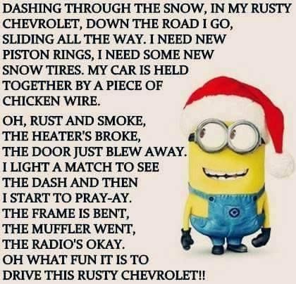 Funny Christmas Memes, Funny Christmas Songs, Funny Christmas Poems, Minion Memes, Christmas Memes Funny, Funny Christmas Pictures, Funny Minion Pictures, Funny Minion Memes, Parody Songs