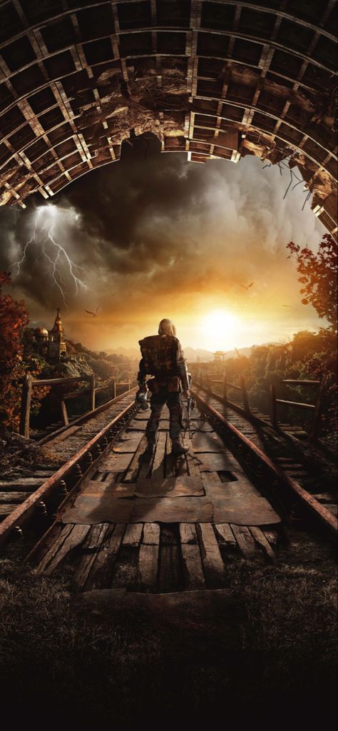 Darkside Tattoo, Metro Last Light, R6 Wallpaper, Apocalypse Landscape, Metro Exodus, Metro 2033, Apocalypse World, Post Apocalyptic Art, Apocalypse Art