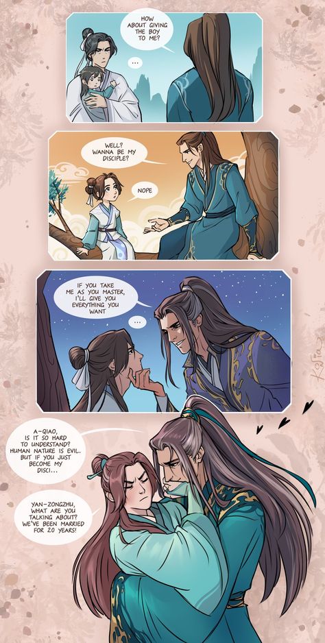 Thousand Autumns Yan Wushi X Shen Qiao Comic, Shen Qiao, Qian Qiu, Chinese Novel, Audio Drama, Like Fine Wine, Scum Villain's Self-saving System, Heaven's Official Blessing, Autumn Art