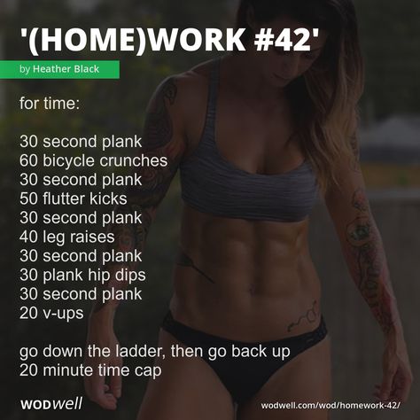 Ab Wod Crossfit, Body Weight Wod, Wod Workouts At Home, Home Wod, Wod Workouts, Gymnastics Conditioning, Wods Crossfit, Burpee Workout, Crossfit Workouts Wod