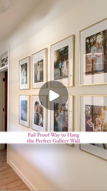 How To Hang Pictures On Wall, Perfect Gallery Wall, How To Hang, Gallery Wall Decor, Hanging Pictures, Easy Peasy, Fails, Picture Frames, The Row