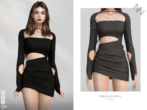 The Sims Resource - IRREGULAR DRESS Sims 4 Resource Cc Clothes, Sims 4 Cc Female Clothing Dress, The Sims 4 Dresses Cc, Sims 4 Cc Revealing Clothes, Sims 4 Short Dress, Sims 4 Party Outfits, Sims 4 Party Dress, Sims 4 Cc Dresses Party, Sims 4 Cc Party Clothes